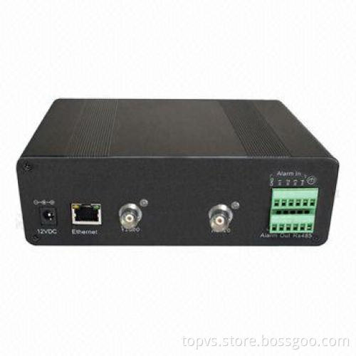 H.264 Digital Video Server, IP Signal Supports Dual Stream and Two-way Audio